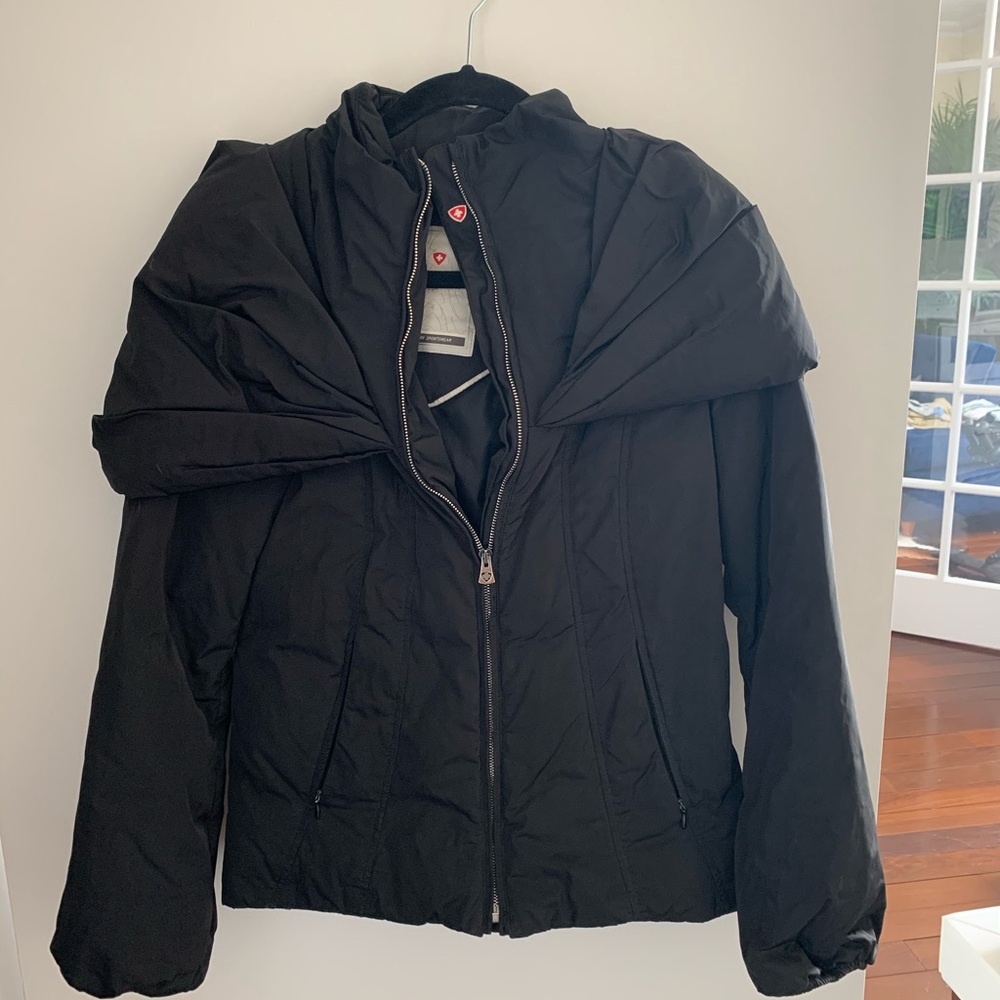 Postcard Shawl Ski Coat